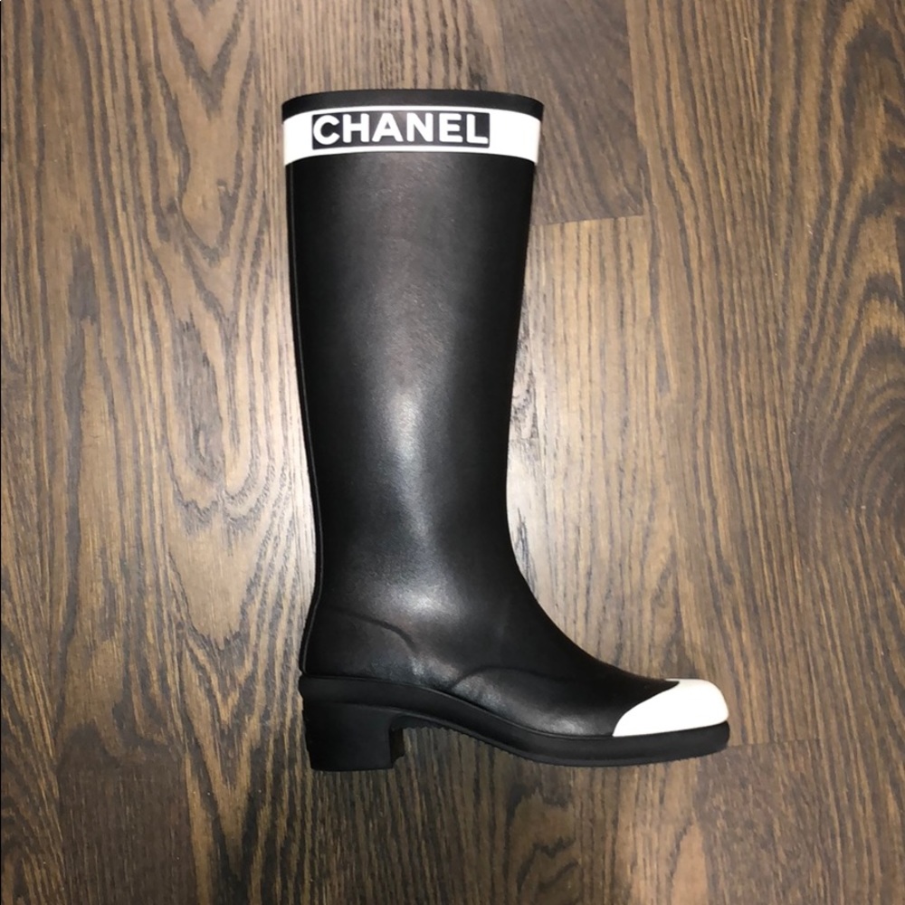 Chanel boots from current season